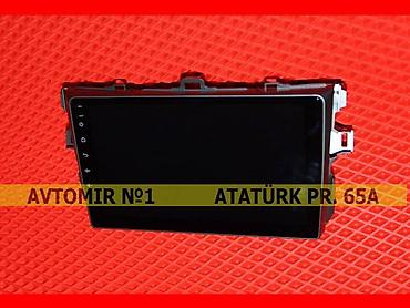 Мониторы: Toyota corolla 2008 android monitor 🚙🚒 ünvana və bölgələrə ödənişli — 1