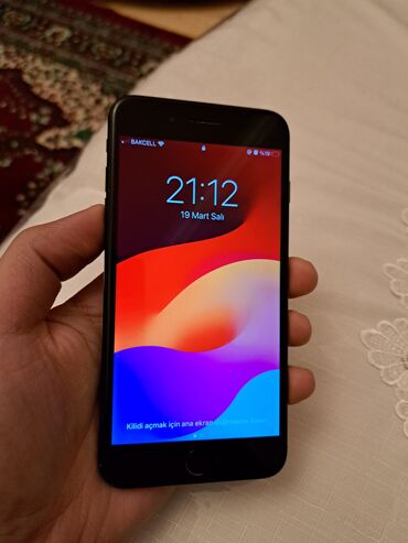 islenmis iphone 7: IPhone 7 Plus, 128 GB, Qara, Barmaq izi