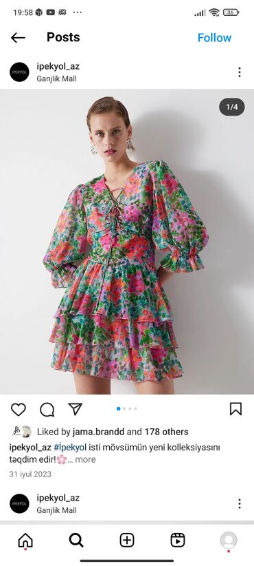 yay satışı: Коктейльное платье, Мини, Ipekyol, XL (EU 42)