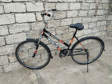 трехколесный велосипед для взрослых в баку: İşlənmiş Şəhər velosipedi Stels, 29", sürətlərin sayı: 1