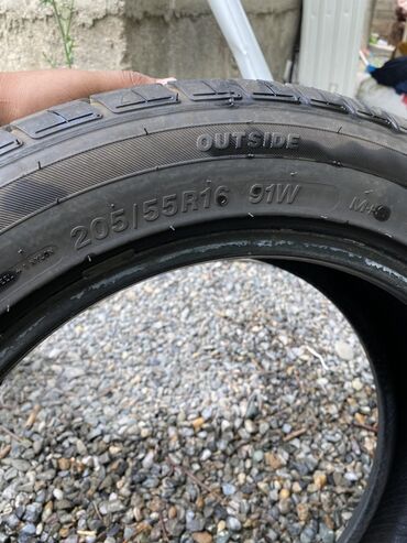 подсветка авто: Продаются две автомобильные шины размером 205/55R16 с индексом