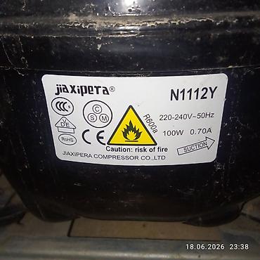компрессор холодильника: Компрессор от холодильника Indesit. В рабочем состоянии — 2