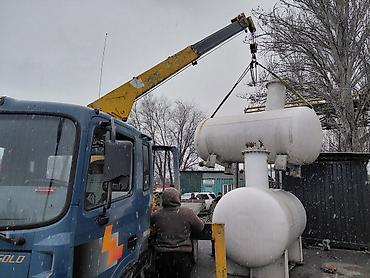 Транспорт: Автокран услуги — погрузка, разгрузка и монтаж кран 20метровый — 1