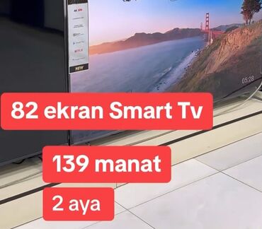 ucuz smart televizorlar: Yeni Televizor Nikai Led 32" HD (1366x768), Pulsuz çatdırılma, Rayonlara çatdırılma