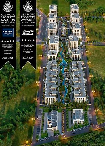 россрочка: 3 комнаты, 83 м², Асанбай мкр Элитка, 2 этаж, ПСО (под самоотделку) — 1
