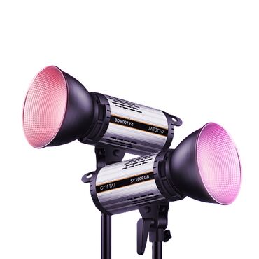 Освещение: Студийный RGB Осветитель G Metal SY100rgb Это мощное и универсальное