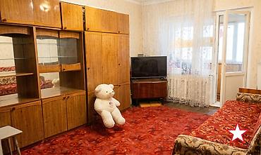 106: 3 комнаты, 61 м², 6 мкр 105 серия, 9 этаж, Косметический ремонт — 1