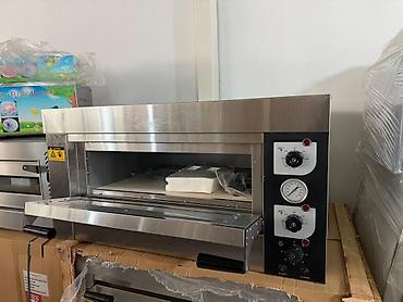 Elektrik sobalar: Pizza sobası Professioanal pizza peçi İçi daşlı model Termostat 500 — 9