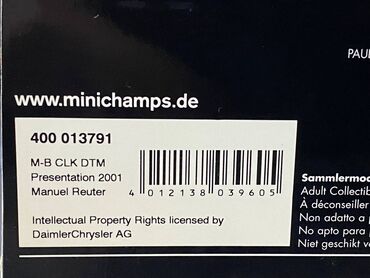 Avtomobil modelləri: Mercedes, 2001 il, 1:43, Dəmir, Ödənişli çatdırılma — 17
