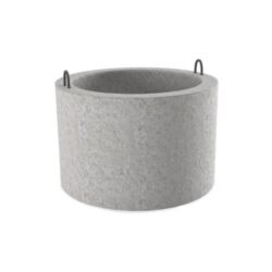 Железобетонные (ЖБИ) кольца для септика: Железобетонное (ЖБИ) кольцо для септика Размер: 150 x 90 x 9 см, Платная установка, В розницу — 3