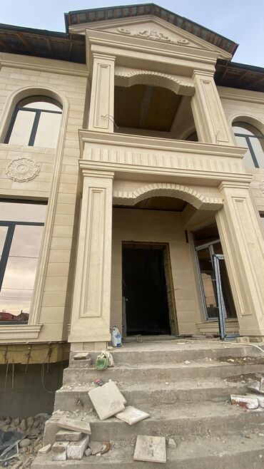 Фасадные плиты Сары-Таш (Травертин): Сары Таш • Гранит • Мрамор Баардык түрүн орнотобуз – каалаган дизайнда — 2