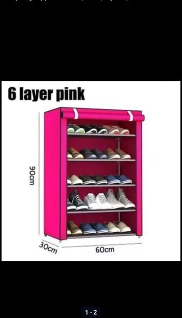 Ev üçün digər mallar: Ayaqqabi polkasi ayaqqabi refi plasmas ve demir materiallar 3,4 ve 5 — 8