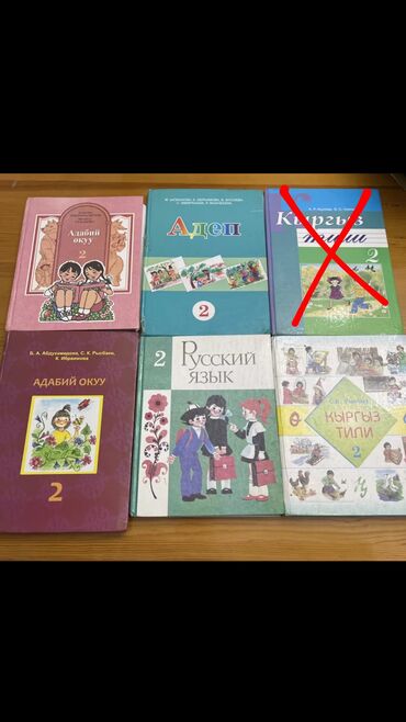 сумки для 1 класса: Книги 2 класса для кыргызских классов! Адабий окуу Токтомаметов и
