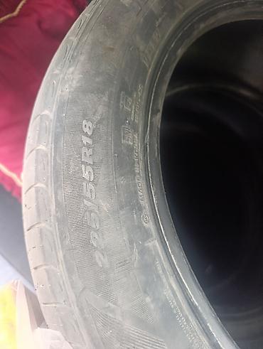 грезевые шины: Комплект автомобильных шин 225/55 R18 98H Б/У 3штуки 50/50состояние - — 1
