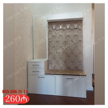 шкаф для коридора: Yeni, Düz dolab, Dəhliz dolabı