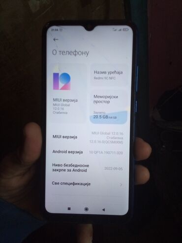 Xiaomi Mi 9, 64 GB, color - Black, 
 Broken phone