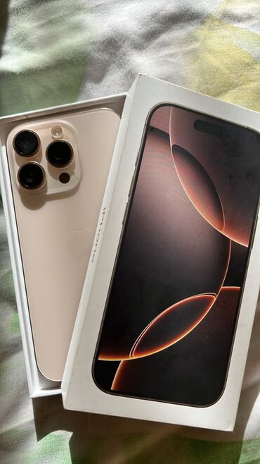 Apple iPhone: IPhone 16 Pro, Qızılı, Face ID — 1