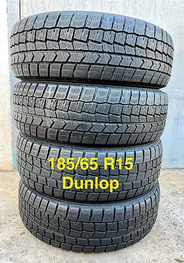 82 2: Шины 185 / 65 / R 15, Зима, Б/у, Комплект, Легковые, Япония, Bridgestone — 3