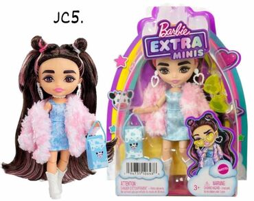 dinosauri igračke: Barbie Extra Minis (CT-106486) Moderna Barbie Extra Minis nosi šarenu