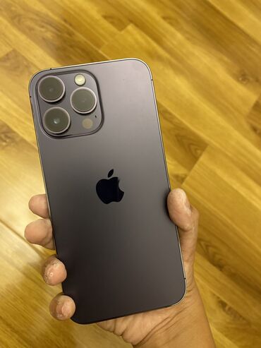 ayfon7 qiyməti: IPhone 14 Pro Max, 128 GB, Matte Silver, Zəmanət, Barmaq izi, Simsiz şarj