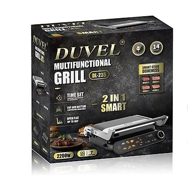 №: 12447 Məhsulun adı: Elektrik qril Duvel DL-235, 2200 Vt Brend