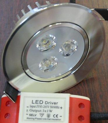 Rasveta: NAJjače LUX led rozetne High Power 3w. LED High Power ROZETNE — 1
