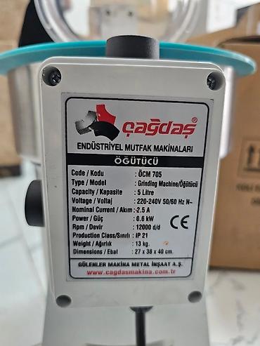 lavazza coffee: Üyütmə makinası çağdaş model : öcm705 türkiyə istehsali tutum : 5 — 6
