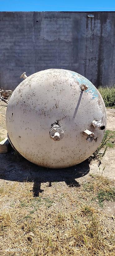 Baklar və çənlər: Sənaye tipli metal silindrik çən - Material: qalın divarlı polad - — 2