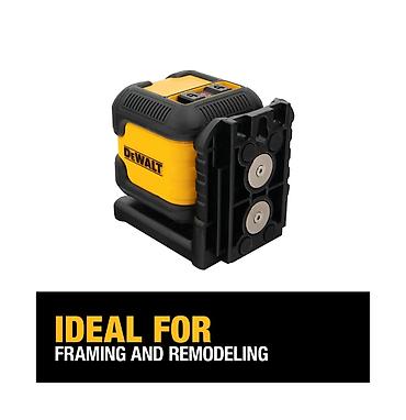 Рулеткалар жана алысты өлчөгүчтөр: DEWALT DW08802-QU — это самовыравнивающийся лазерный уровень с красным — 5