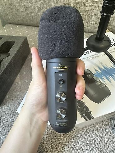 apple studio: Микрофон Marantz Professional MPM-4000U Podcast Mic - USB — 5