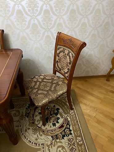 yeni elanlar: Qonaq otağı üçün, İşlənmiş, Açılan, 6 stul — 3