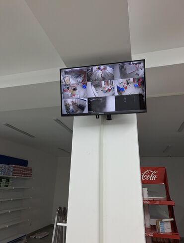 Видеонаблюдение: Белая цилиндрическая IP-камера Hikvision с кронштейном — 23