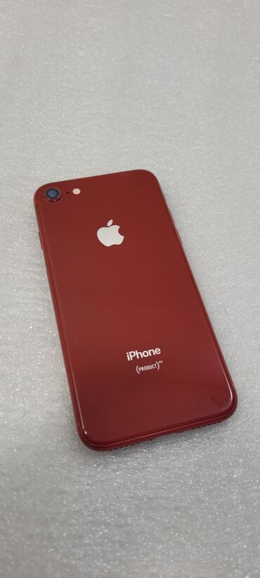 продажа сотовых телефонов бишкек: IPhone 8, Колдонулган, 64 ГБ, Кызыл, 100 %