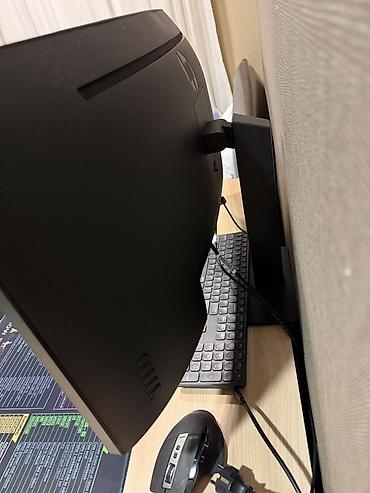 Мониторы: HP qövsvari ultrageniş monitor - Ölçü: təxmini 34" ultrageniş — 4