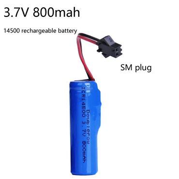 радиоуп: 🔋 Аккумулятор 14500 3.7V 800mAh с разъёмом SM 🔋 Идеально подходит для