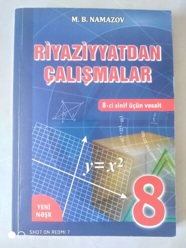 namazov qiymetlendirme testleri cavablari in Azərbaycan | KITABLAR, JURNALLAR, CD, DVD: Namazov riyaziyyatdan calismalar 8ci sinif