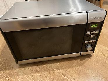 Mikrodalğalı sobalar: Mikrodalğalı soba Kenwood, Ayrıca dayanan, Mikrodalğalar ilə, rəng - Gümüşü, İşlənmiş — 3