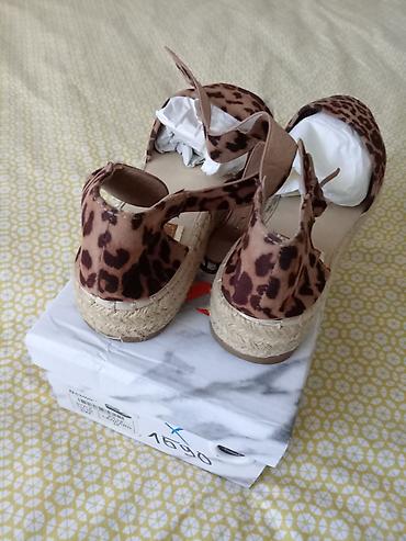 patofne waikiki: Ženske espadrile sa platformom i leopard printom - Model — 3