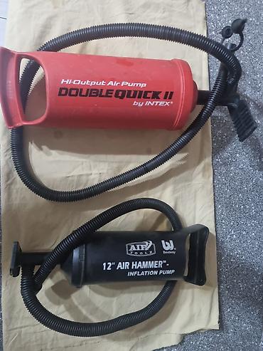 надувной насос: Ручные насосы для накачивания Intex Double Quick II и Bestway Air — 1