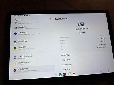 samsung galaxy tab a9: Samsung Galaxy Tab A8 (SM-X205) - Ekran: Geniş TFT ekran — 4