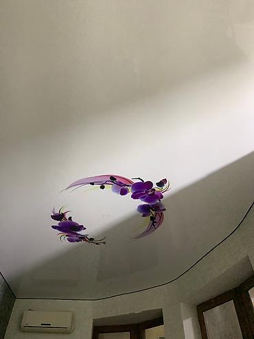 Натяжной потолок: Натяжной потолок Глянцевое, Матовое, 3D потолки Гарантия, Бесплатная консультация, Бесплатный замер — 10