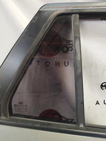 shadow line: Форточка двери Hyundai Santa Fe CM, задняя правая, 2008 г.в. (б/у). - — 1