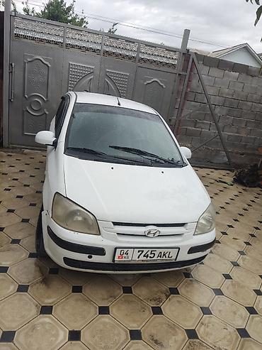 Hyundai Getz: 2004 г., 1.4 л, Кол менен иштөөчү, Бензин, Хетчбек — 2