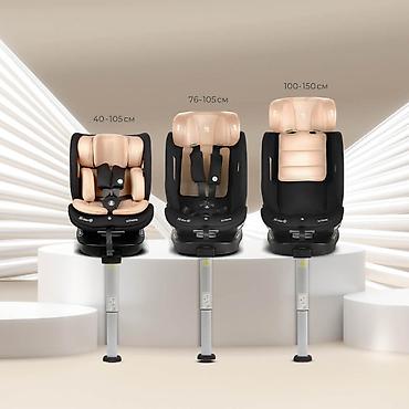 saša bovan: Moni Auto sedište za decu Strike 40–150 cm – Sand Beige (šifra — 3