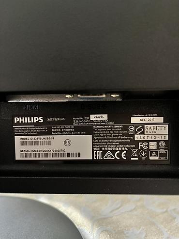 toshiba regza 32: Philips Monitor 21.5” Full HD – HDMI Texniki xüsusiyyətlər: * Marka — 5
