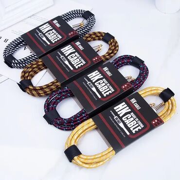 Гитары: Шнуры джек/джек. Экранированные, для звуко. и муз. инструментов — 9