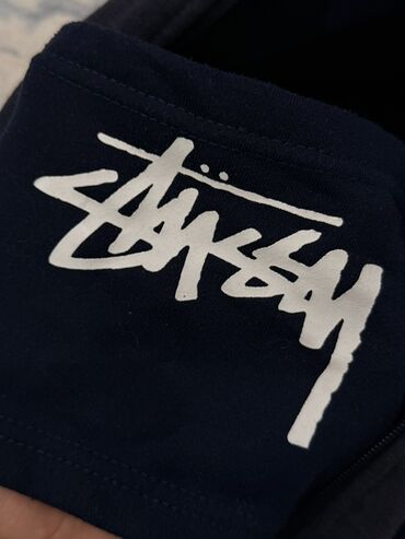 секс форма: Толстовка на молнии с капюшоном Stussy «VENICE» - Цвет: черный -