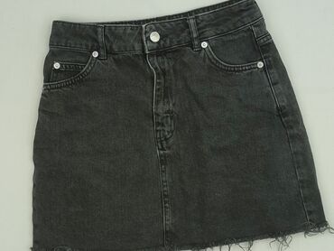 srebrne spódnice midi: Topshop Moto, Women`s skirt, size S (EU 36)