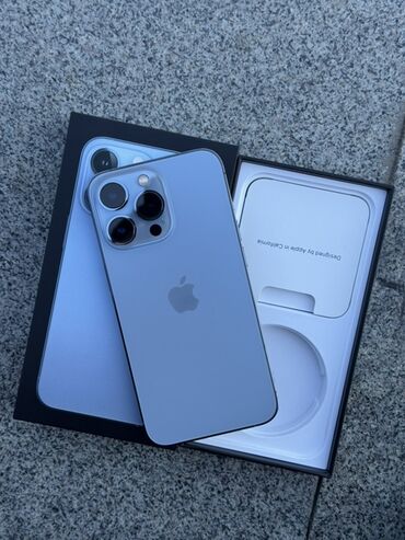 игровые телефоны недорого в бишкеке: IPhone 13 Pro, Б/у, 256 ГБ, Sierra Blue, Коробка, В рассрочку, 81 %