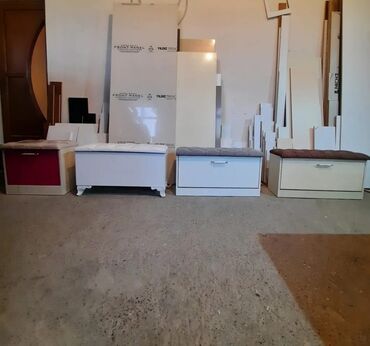 sovde az mebel: Yeni, Pufik oturacaq, Parça, rəng - Ağ, Kredit yoxdur, Ödənişli çatdırılma